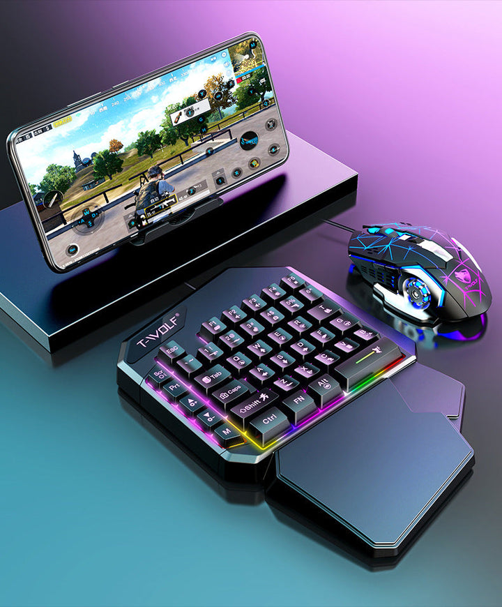 Single Hand Mouse Keyboard Suit UrShope