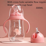 Baby Wide-diameter Baby Bottle, Child Drinking Cup Sippy Cup