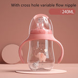 Baby Wide-diameter Baby Bottle, Child Drinking Cup Sippy Cup