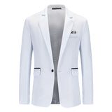 New Men's Loose Single-breasted Business Suit Jacket