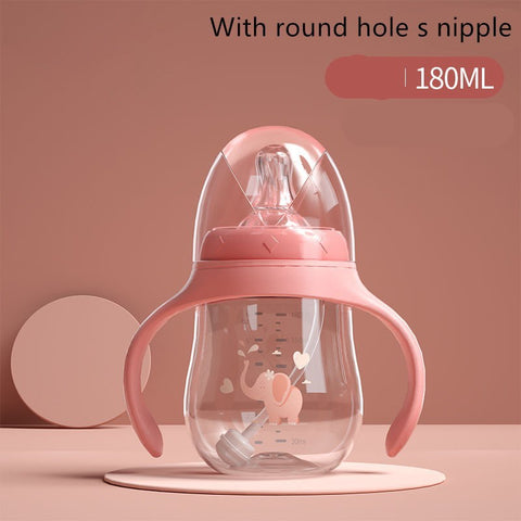 Baby Wide-diameter Baby Bottle, Child Drinking Cup Sippy Cup