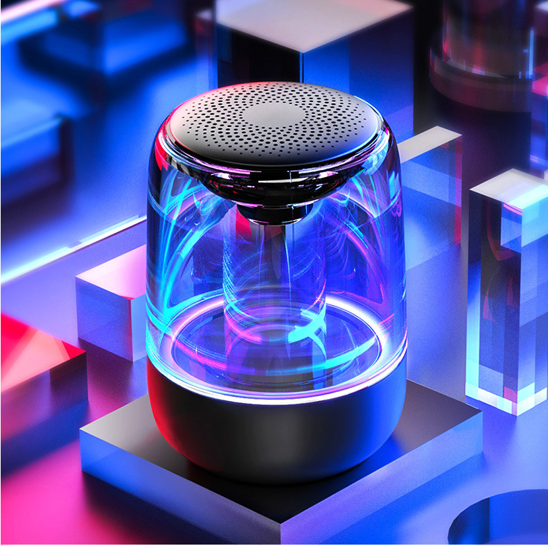 Portable Bluetooth Speaker – Deep Bass, LED Light Show, FM Radio