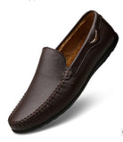 Men's British business casual leather shoes