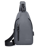 Men's Chest Bag Casual Backpack Sports Function Oblique Shoulder Fashion Tactical Single Crossbody