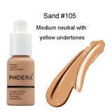 Explosive Press Type Oil Control Natural Color Matte Concealer Foundation Cream