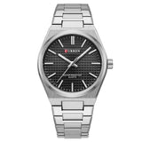 Men's Simplicity Grid Quartz Business Watch