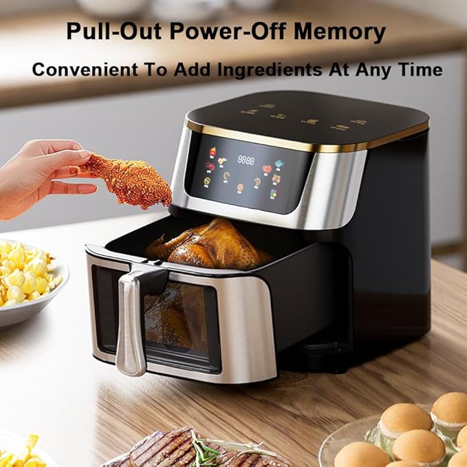 Stainless Steel Visual Air Fryer UrShope