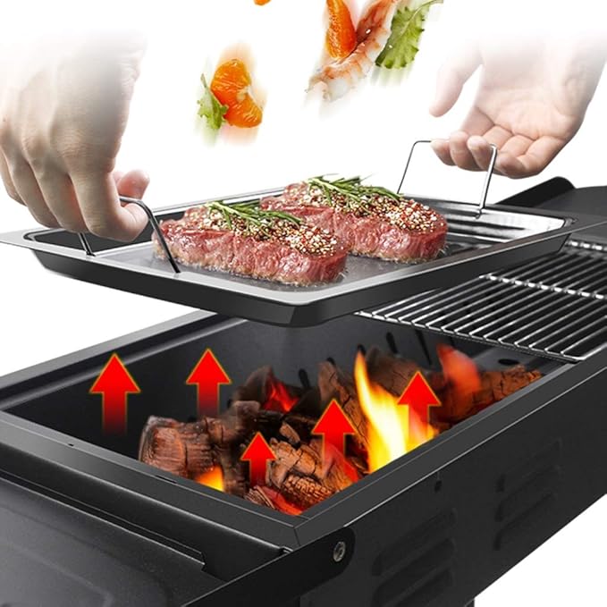 Folding Charcoal Grill Set UrShope