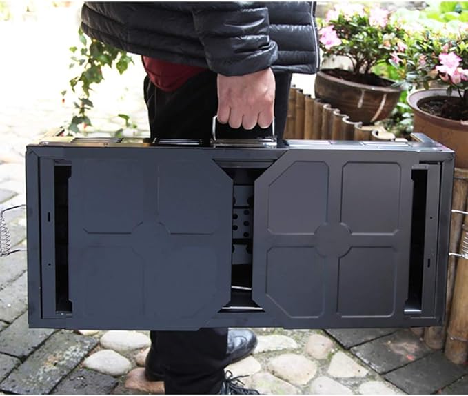 Folding Charcoal Grill Set UrShope