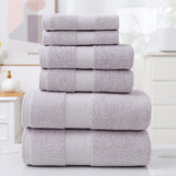 Cotton Absorbent Towel Bath Towel 6-Piece Set