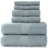 Cotton Absorbent Towel Bath Towel 6-Piece Set