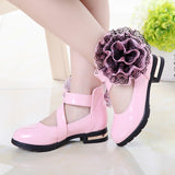 Princess Shoes Soft Sole Student Performance Shoes Little Girl Single Shoes