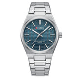 Men's Simplicity Grid Quartz Business Watch