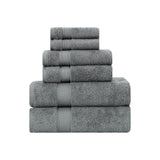 Turkish Cotton Full Bath Towel Set of 6