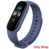 Strap for Xiaomi Mi Band 3 4 5 6 7 Sport Bracelet Silicone Wrist Strap