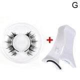 1pair Magnetic Eyelashes Handmade 3D Natural Magnetic False Eyelashes