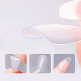 120pcs/bag Matte Press On Nail Tips Soft Full Cover False Nails Oval