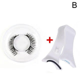 1pair Magnetic Eyelashes Handmade 3D Natural Magnetic False Eyelashes