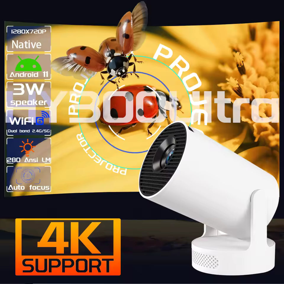Mini Highlight Coating Lens Projector