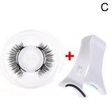 1pair Magnetic Eyelashes Handmade 3D Natural Magnetic False Eyelashes