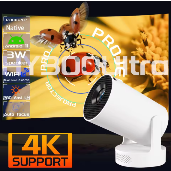 Mini Highlight Coating Lens Projector
