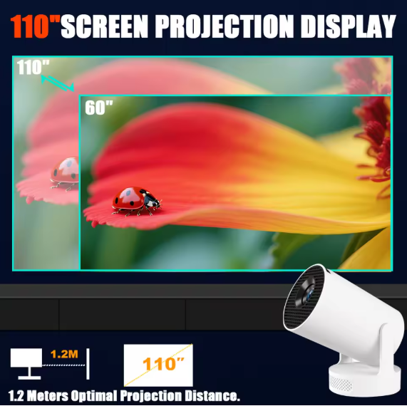 Mini Highlight Coating Lens Projector