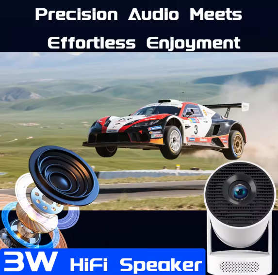 Mini Highlight Coating Lens Projector