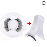 1pair Magnetic Eyelashes Handmade 3D Natural Magnetic False Eyelashes