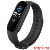 Strap for Xiaomi Mi Band 3 4 5 6 7 Sport Bracelet Silicone Wrist Strap