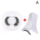 1pair Magnetic Eyelashes Handmade 3D Natural Magnetic False Eyelashes