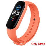 Strap for Xiaomi Mi Band 3 4 5 6 7 Sport Bracelet Silicone Wrist Strap