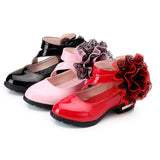 Princess Shoes Soft Sole Student Performance Shoes Little Girl Single Shoes